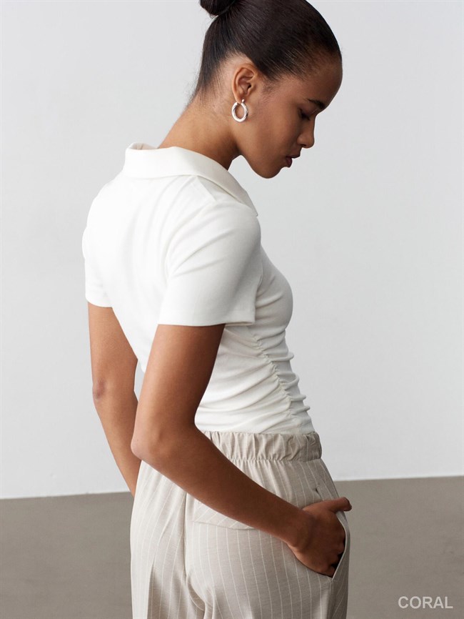 Polo Yaka Badi 32614 Ekru