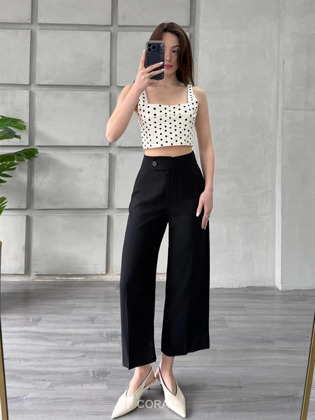 Puantiyeli Kısa Büstiyer 18287 Ekru