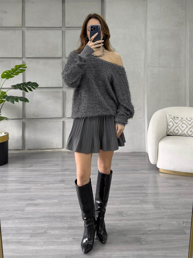 Sakallı Kazak 7681 Gri