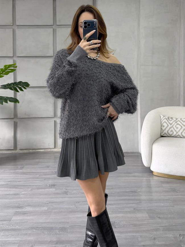 Sakallı Kazak 7681 Gri