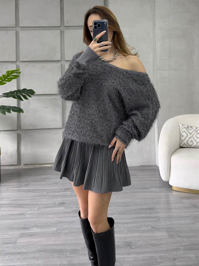 Sakallı Kazak 7681 Gri