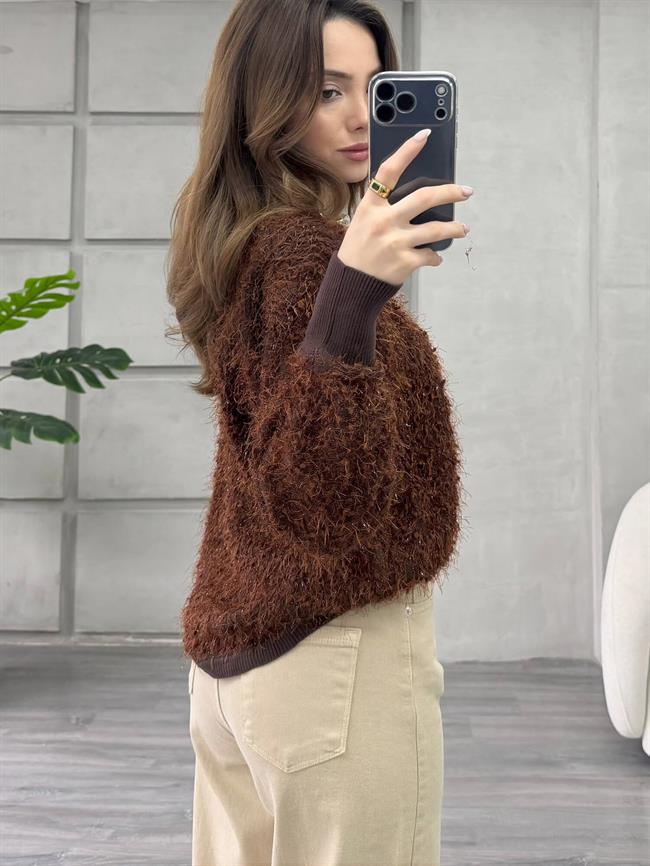 Sakallı Kazak 7681 Kahve