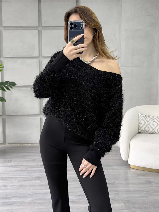 Sakallı Kazak 7681 Siyah