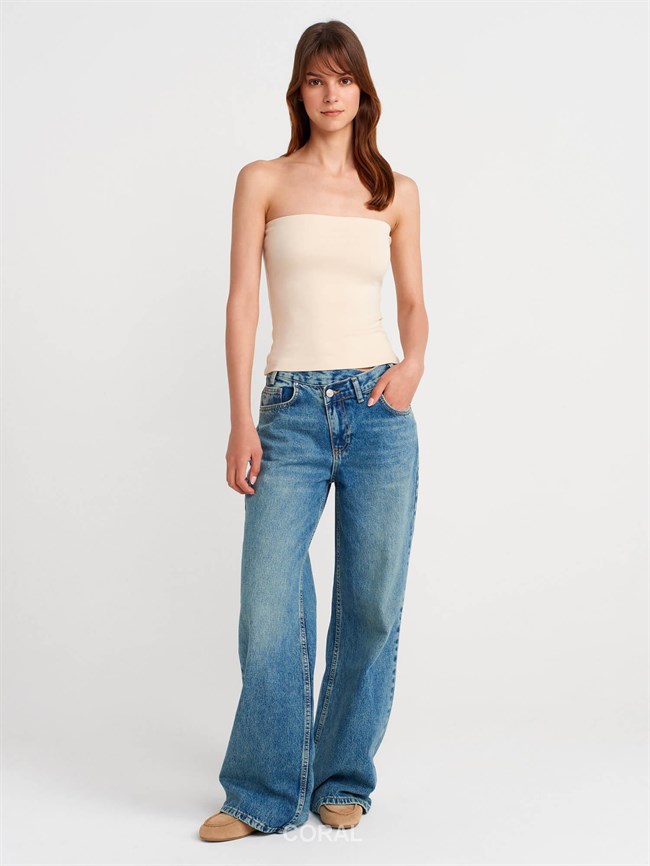 Straplez Büstiyer 21103 Taş