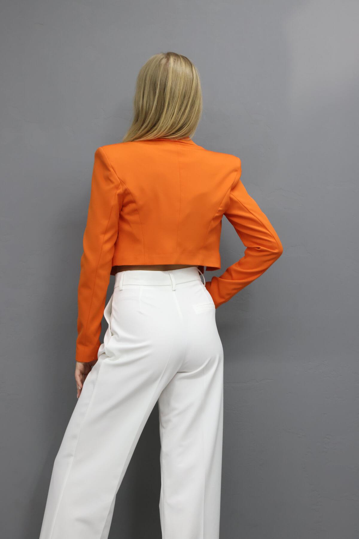 Orange store short jacket