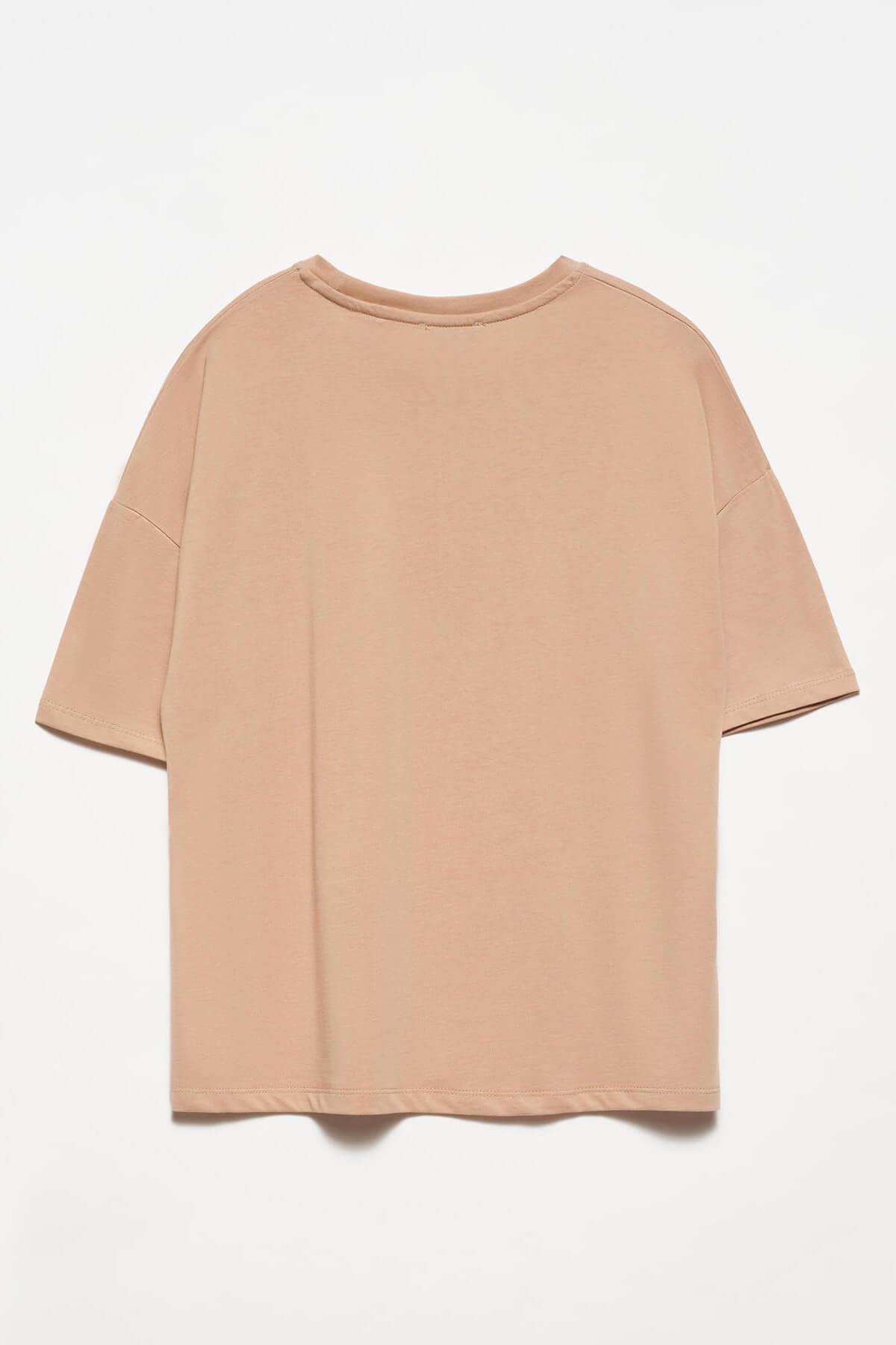 Basic shirt beige hotsell