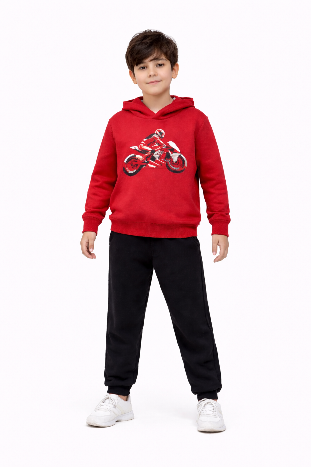 Motorlu Erkek Çocuk Sweatshirt