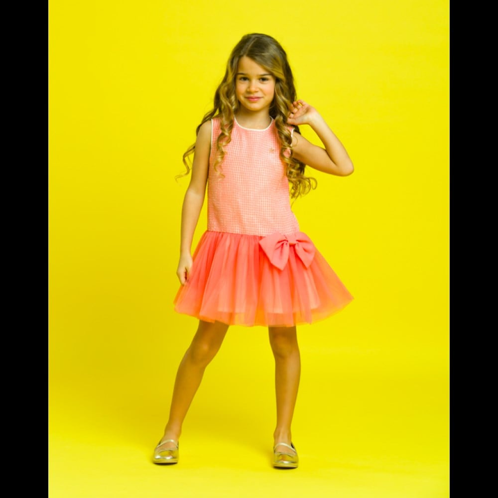 BESTELLA LİNDA SALMON DRESS ELBİSE