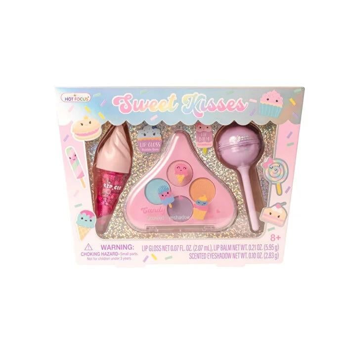 HOT FOCUS SWEET KISSES TAŞINABİLİR KOZMETİK SETİ