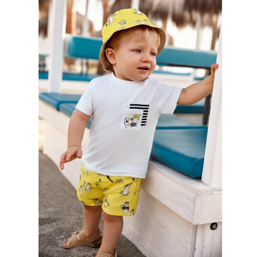 MAYORAL ERKEK BEBEK 2 Lİ SET TİŞÖRT MAYO