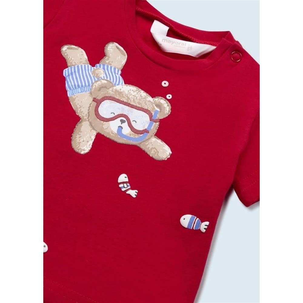 MAYORAL ERKEK BEBEK 2 Lİ SET TİŞÖRT MAYO