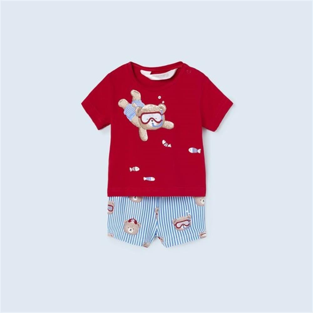 MAYORAL ERKEK BEBEK 2 Lİ SET TİŞÖRT MAYO