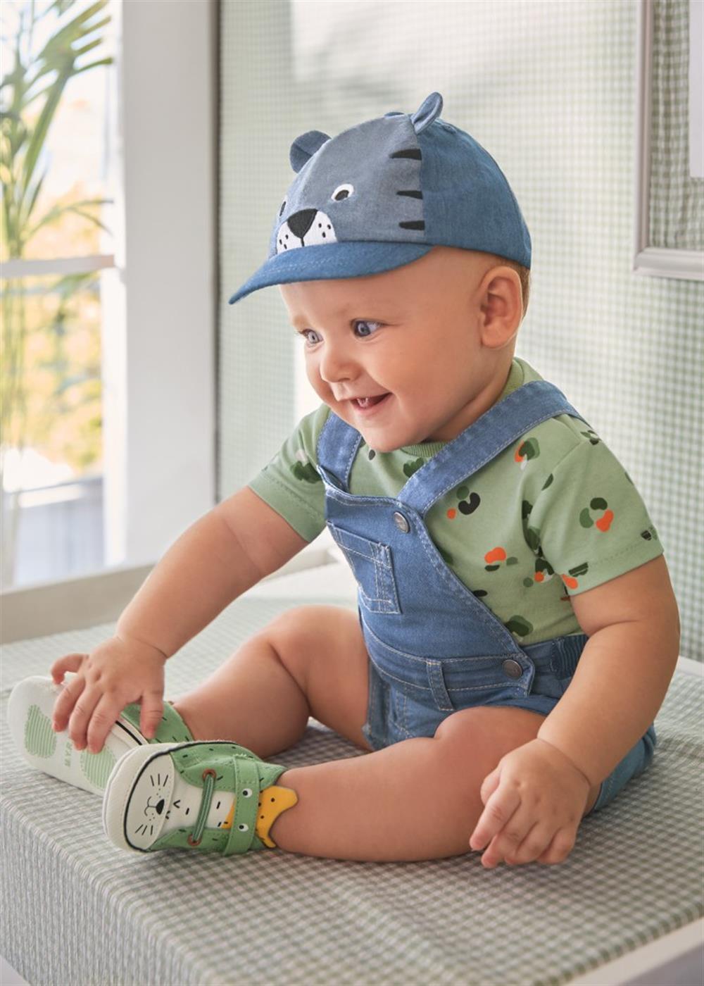 MAYORAL ERKEK BEBEK 2 Lİ SET TİŞÖRT TULUM