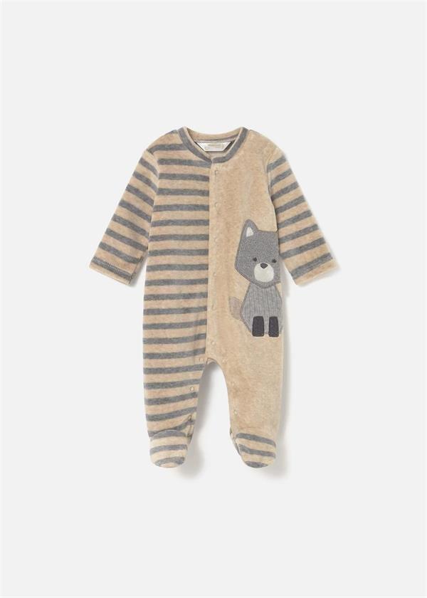 MAYORAL ERKEK BEBEK 2Lİ KADİFE TULUM
