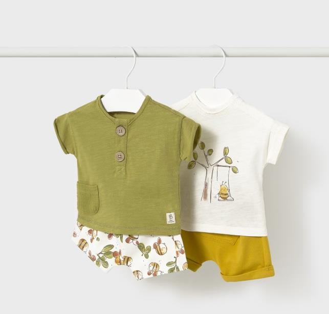MAYORAL ERKEK BEBEK 4LÜ TAKIM SET