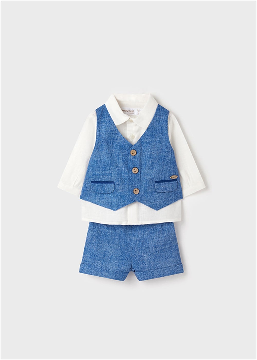 MAYORAL ERKEK BEBEK SET YELEK PANTOLON