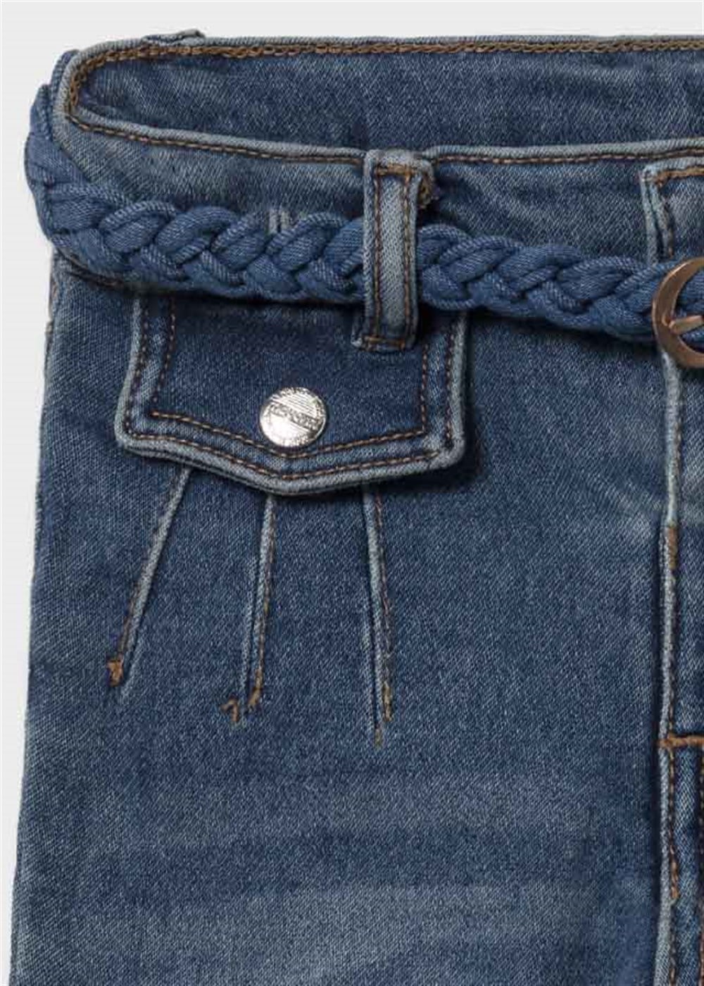 MAYORAL KIZ BEBEK DENİM PANTOLON