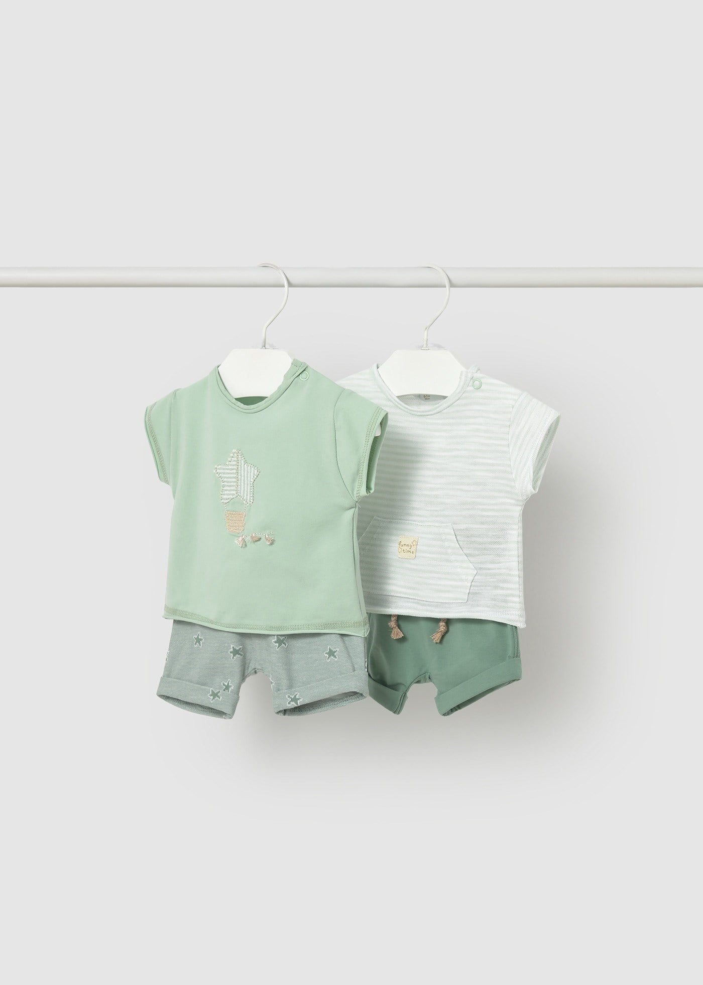 MAYORAL YENİDOĞAN ERKEK BEBEK 4LÜ SET
