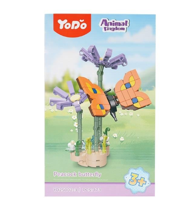 MEGA OYUNCAK BLOK ÇİÇEK KELEBEK