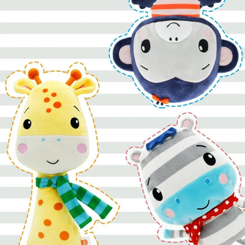 MEGA OYUNCAK FISHER PRICE ZEBRA PELUŞ