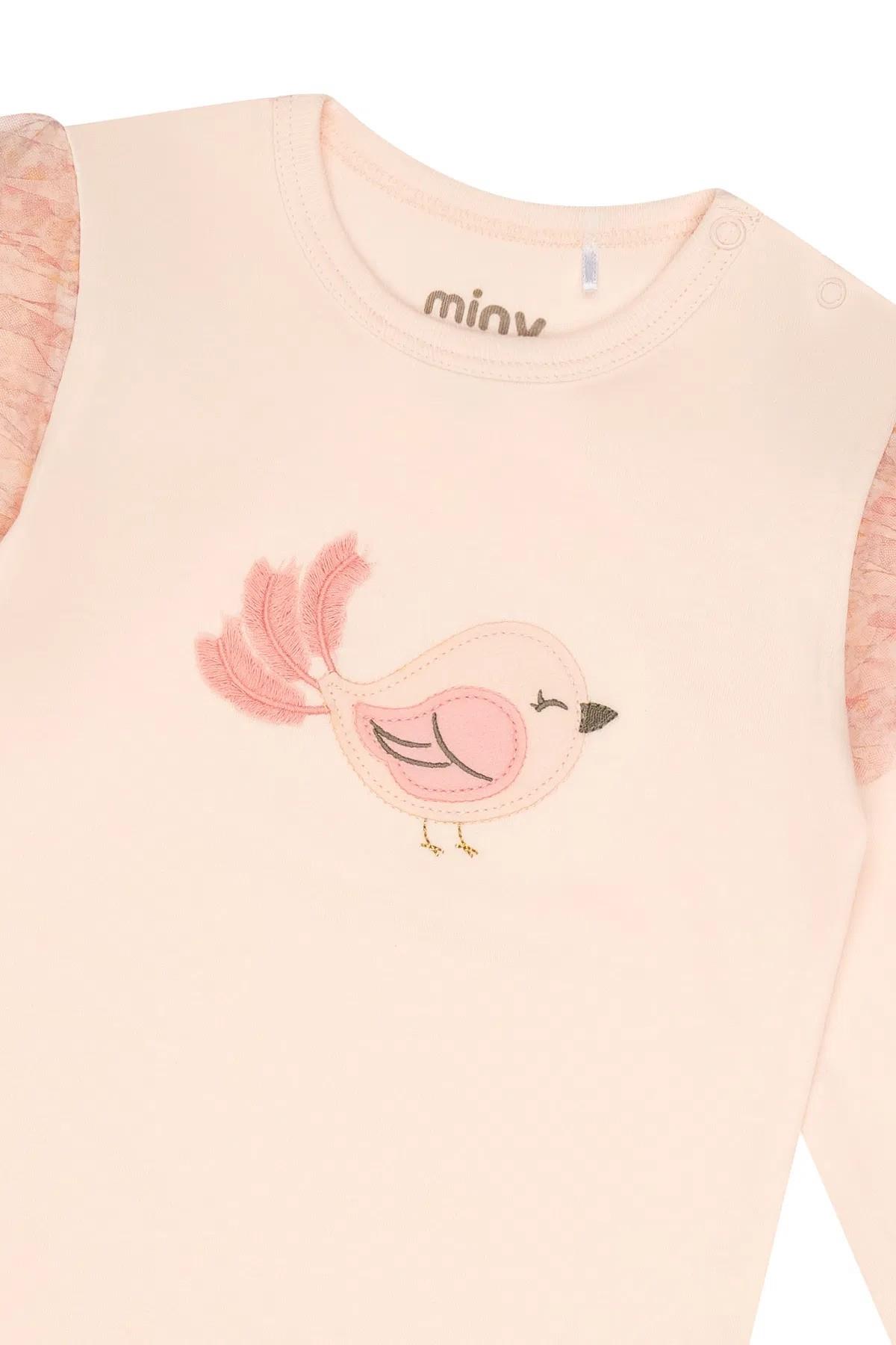 MİNY CENTER KIZ BEBEK 3LÜ TAKIM