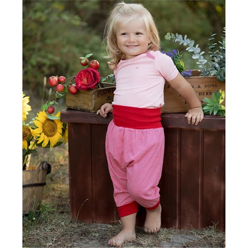 ORGANICERA KISA KOLLU BODY ŞALVAR PANTOLON SET