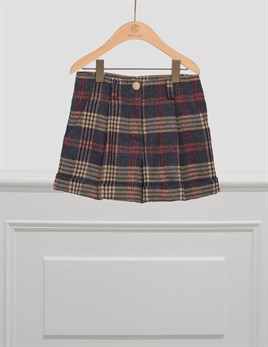 ABEL&LULA KIZ ÇOCUK EKOSE ŞORT