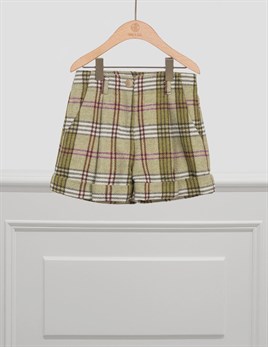 ABEL&LULA KIZ ÇOCUK EKOSE ŞORT