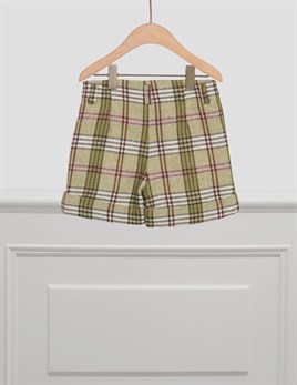 ABEL&LULA KIZ ÇOCUK EKOSE ŞORT