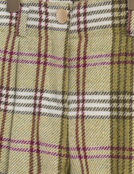 ABEL&LULA KIZ ÇOCUK EKOSE ŞORT