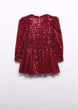 ABEL&LULA KIZ ÇOCUK PAYET ELBİSE