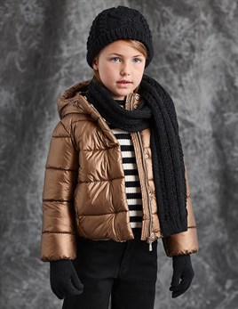 ABEL&LULA KIZ ÇOCUK SET ELDİVEN ATKI ŞAPKA