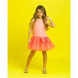 BESTELLA LİNDA SALMON DRESS ELBİSE