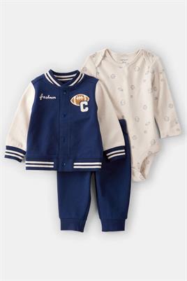 CARTERS ERKEK BEBEK 3LÜ SET