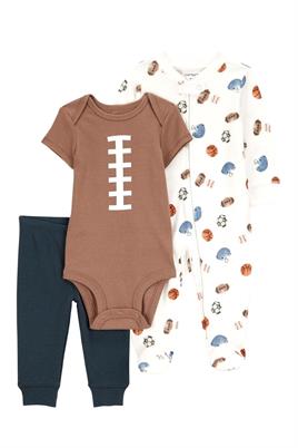 CARTERS ERKEK BEBEK 3LÜ SET