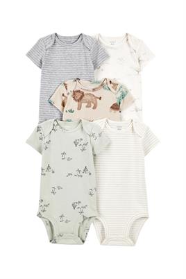 CARTERS ERKEK BEBEK 5Lİ KISA KOL BODY SET