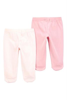 CARTERS KIZ BEBEK 2Lİ PATİKLİ TAYT
