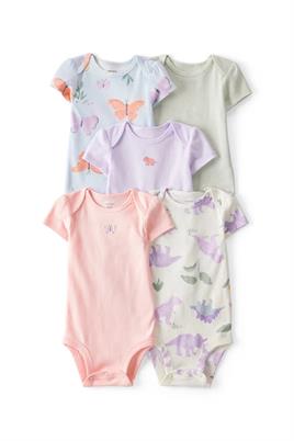 CARTERS KIZ BEBEK 5Lİ BODY SET