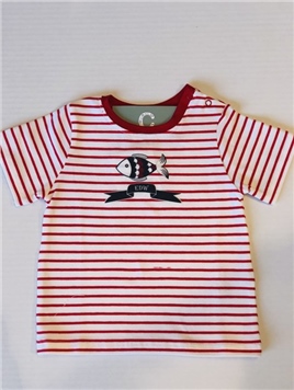 Edelweıss Unisex Bebek  Balıklı Tişört