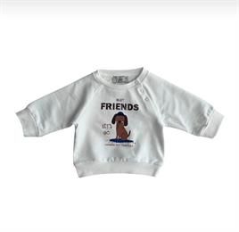 EDELWEİSS KÖPEKLİ SWEATSHIRT KREM