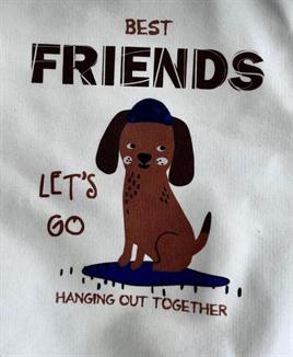 EDELWEİSS KÖPEKLİ SWEATSHIRT KREM