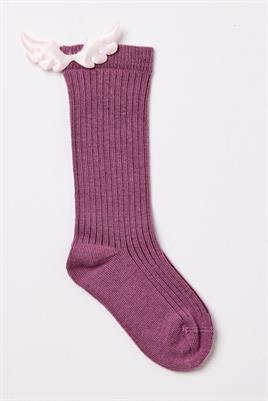 KATIA BONY KIZ BEBEK KANATLI DİZALTI ÇORAP