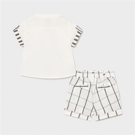 MAYORAL 2 Lİ SET ŞORT GÖMLEK