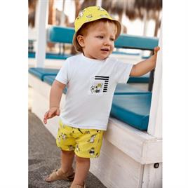MAYORAL ERKEK BEBEK 2 Lİ SET TİŞÖRT MAYO