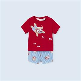 MAYORAL ERKEK BEBEK 2 Lİ SET TİŞÖRT MAYO