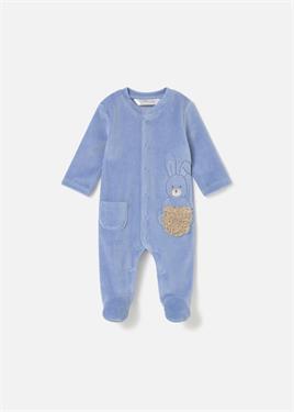 MAYORAL ERKEK BEBEK 2Lİ KADİFE TULUM