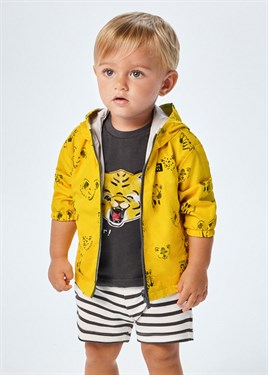 MAYORAL ERKEK BEBEK BERMUDA ÇİZGİLİ ŞORT