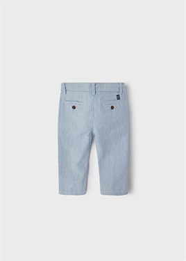 MAYORAL ERKEK BEBEK ÇİZGİLİ KETEN PANTOLON