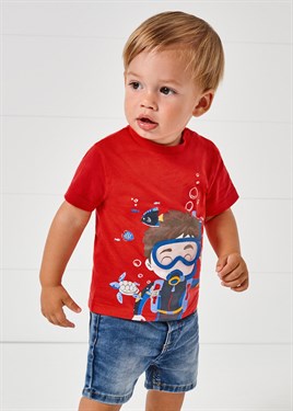 MAYORAL ERKEK BEBEK KISA KOL TİŞÖRT