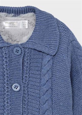 MAYORAL ERKEK BEBEK KÜRKLÜ ÖRME HIRKA